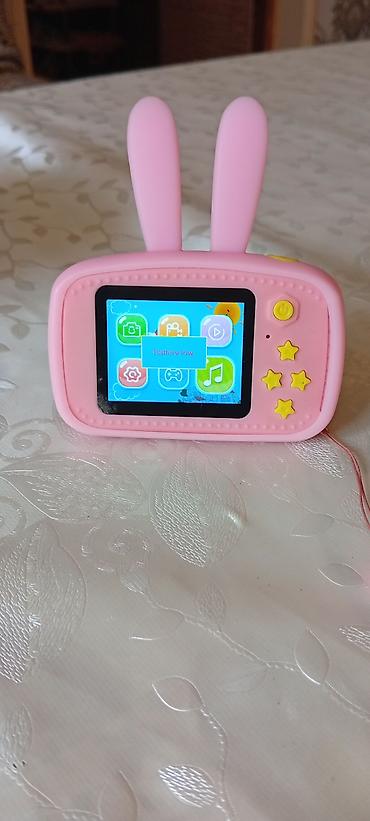 dovşan qulaqlı papaq: Uşaq rəqəmsal fotoaparatı və mini oyun-kamera - Dizayn: Yumşaq — 2
