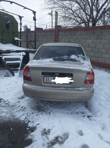 малинки машина: Hyundai Accent: 2005 г., 1.5 л, Механика, Бензин, Седан