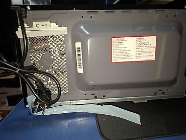panasonic mikrodalgali soba: Mikrodalğalı soba Panasonic, Ayrıca dayanan, Mikrodalğalar ilə, rəng - Qara, Yeni — 2