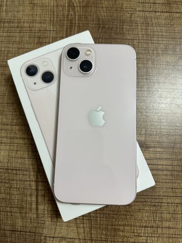 Apple iPhone: IPhone 13, 128 GB, Çəhrayı, Simsiz şarj, Face ID