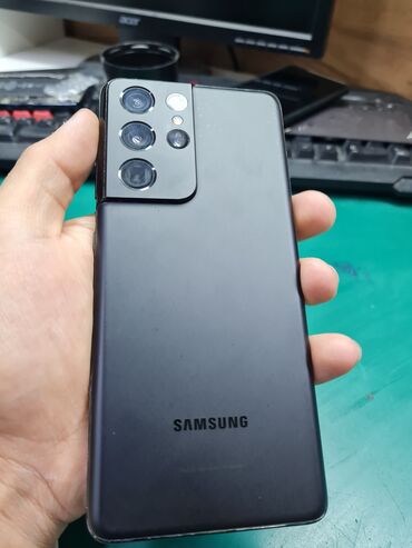 телефон samsung s21: Samsung Galaxy S21 Ultra, Б/у, 256 ГБ