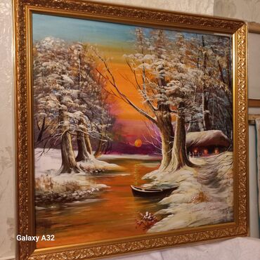 Şəkillər, tablolar: Rəssamlıq əsərləri – orijinal yağlı boya tablolarıÖlçü 130/90.  — 6