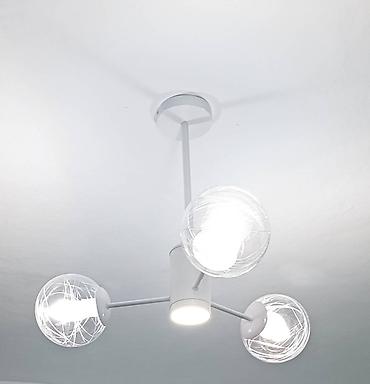 Çılçıraq, 3 lampa, Metal