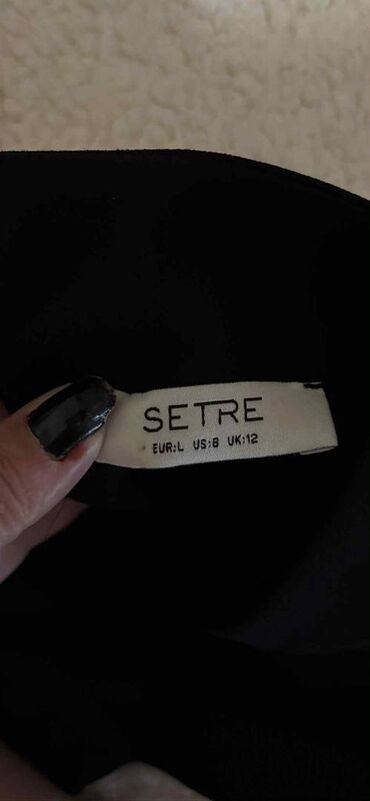 Haljine: Setre L, bоја - Crna, Koktel, klub, Drugi tip rukava — 8