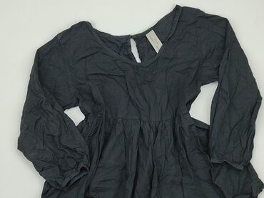 czarne koronkowe bluzki z długim rękawem: Blouse, XS (EU 34), condition - Good