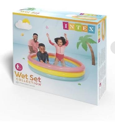 Бассейны: Надувной детский бассейн Intex Wet Set Collection - Бренд: Intex - — 1