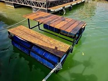 Ostali nameštaj: PREDIVAN SET NA VODI ZA POTPUNI UZITAK I ODMOR | Predivan sto sa — 9