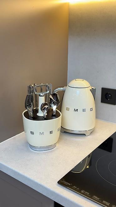 продаю кух уголок: Новый ОРИГИНАЛ Чайник SMEG🔥 (Кремовый) в коробке ✨ В наличии в — 4