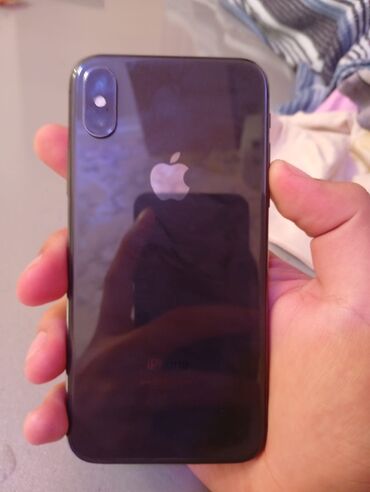 apple notebook qiymeti: IPhone X, 64 ГБ, Black Titanium, Face ID