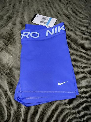 Helanke, biciklistički šortsevi: NIKE PRO Women's Biker Shorts Blue vel. M NOVO
IQ — 7
