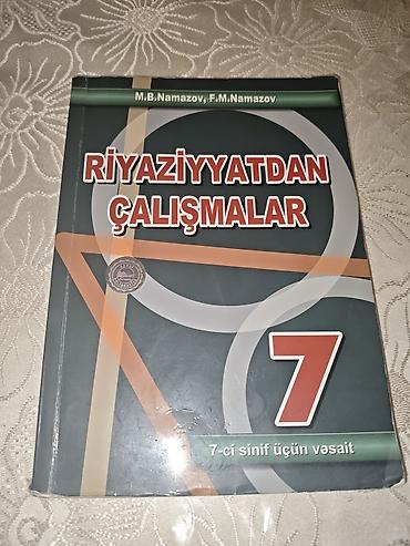 Məktəb dərslikləri: Riyaziyyatdan Çalışmalar – 7-ci sinif üçün vəsait Müəlliflər: M.B — 1