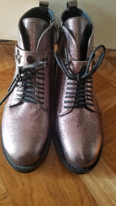 обувь 24 размер: Ботинки и ботильоны 36, цвет - Фиолетовый