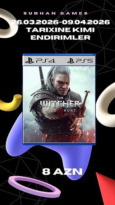 PS5 (Sony PlayStation 5): PS4/PS5 oyunları – endirimli Tarix: 26.03.2026–09.04.2026 (Subhan — 9