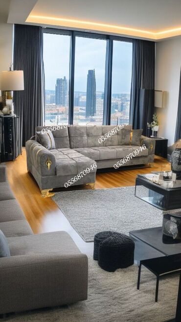 Sifarişlə divan dəstləri: Kunc divanlar bazali divan aclan divan. Mebel dəstləri və künc — 15