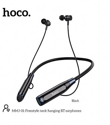 jack e4: HOCO MMJ-01 Freestyle — беспроводные наушники-вкладыши с шейным — 3