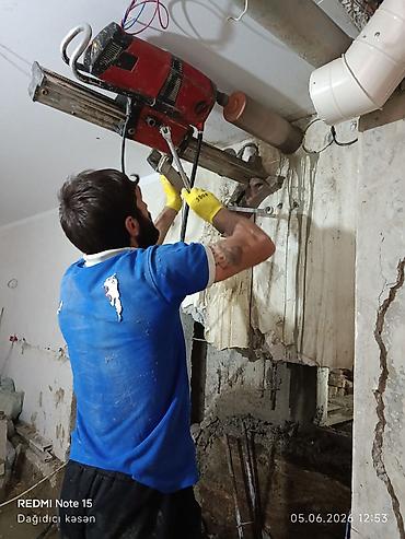 Beton işləri: Beton kəsmə xidməti - Divar, döşəmə və tavanlarda dəqiq və səliqəli — 2