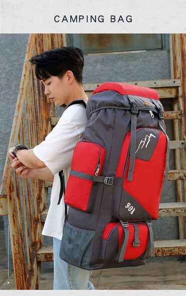 рюкзак для кемпинга: Снова в наличии Рюкзак туристический водонепроницаемый 90 л