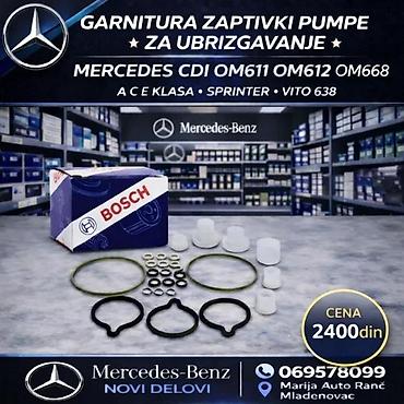 pumpica za karburator: GUMICE BOS PUMPE MERCEDES A C E KLASA ML SPRINTER VITO | Set za — 1