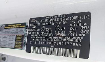 Kia: Kia Telluride: 2021 г., 3.8 л, Автомат, Бензин, Кроссовер — 8