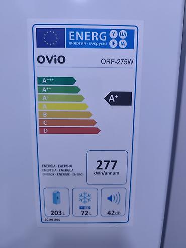 холодильн: Холодильник OVIO ORF-275W, белый, с нижней морозильной камерой — 3