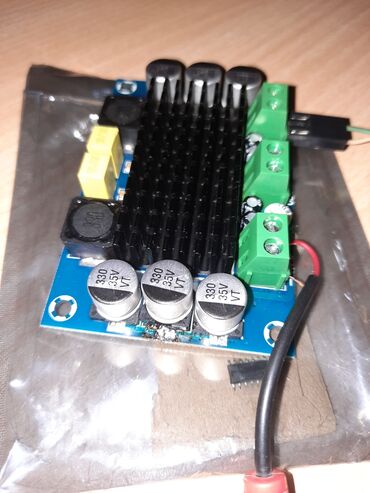 Elektronika: Səsgücləndirici.tpa 3116d2 mono tək çıxışlı 100watt aux.12v24volt