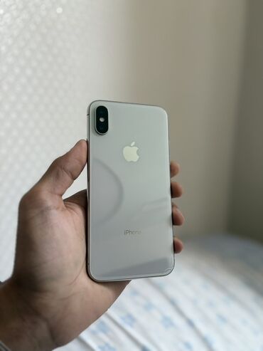 антенны signal: IPhone X, 64 ГБ, Күмүш, 95 %