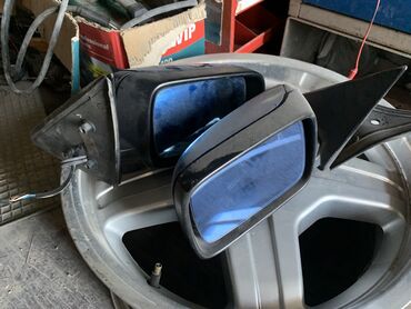 кузов бмв е36: Боковое левое Зеркало BMW 1993 г., Б/у, цвет - Синий, Оригинал