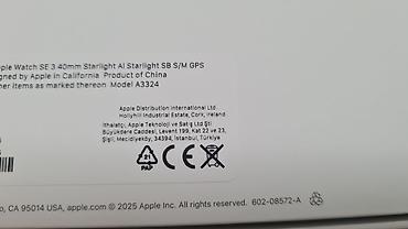 apple watch se 40: Apple Watch SE 3 40mm Starlight GPS WiFi Resmi mal Turkiyeden — 9