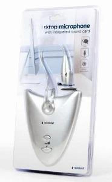Zvučnici, slušalice i mikrofoni: Gembird USB desktop mikrofon sa integrisanom zvučnom karticom - — 11