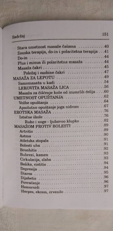 Knjige i stripovi: Knjiga:Sve tajne masaze,mni 17 cm. 145 str. Knjiga:Yoga,mni 17 cm. 159 na lalafo.rs — 9 Knjige i stripovi: Knjiga:Sve tajne masaze,mni 17 cm. 145 str. Knjiga:Yoga,mni 17 cm. 159 — 9