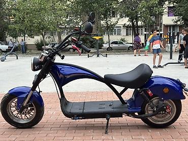 sükutur: Elektrik skuter/motosiklet – şəhər gəzintisi üçün rahat kruizer tipli — 4