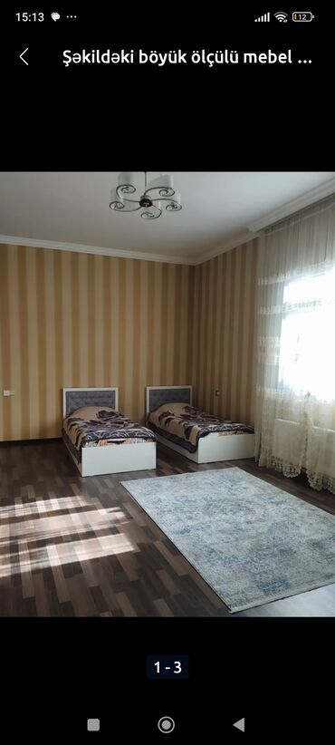 Односпальная кровать, Без подьемного механизма, Без матраса, Без выдвижных ящиков, Азербайджан