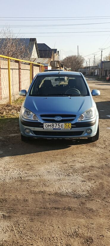 Hyundai: Hyundai Getz: 2005 г., 1.4 л, Механика, Бензин, Хэтчбэк