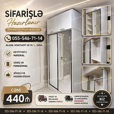 Düz dolab, Dəhliz üçün, Yataq otağı üçün, Qarderob, Kupe, 2 qapılı lalafo.az -da Düz dolab, Dəhliz üçün, Yataq otağı üçün, Qarderob, Kupe, 2 qapılı