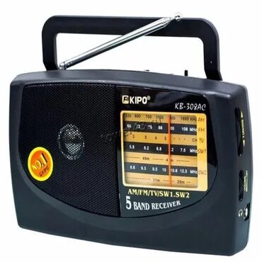 антенна с усилителем: Radio Kipo KB-308AC Переносной радиоприемник Kipo KB-308AC способен