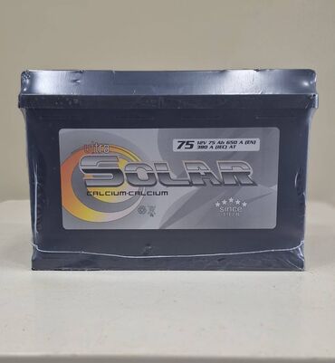 Akkumulyatorlar: Inci Akü, 75 ah, Orijinal, Türkiyə, Yeni — 23