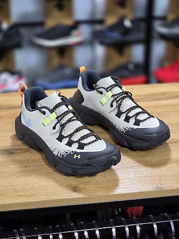 Мырзалардын бут кийими: Эркектердин кроссовкасы, 42.5, 41, 41.5, Under Armour, Жаңы, түсү - Боз, Өзү алып кетүү — 2