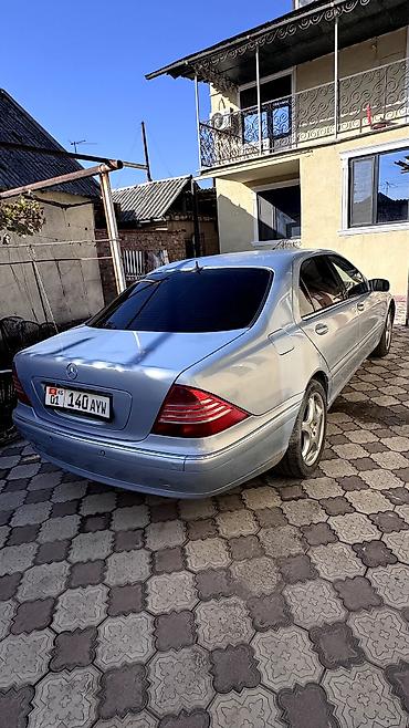 Продажа авто: Mercedes-Benz S-Class: 2000 г., 4.3 л, Автомат, Бензин, Седан — 5