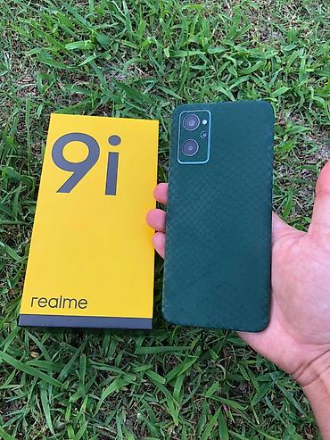 телефон fly selfie 1: Realme 9i, цвет - Зеленый — 1