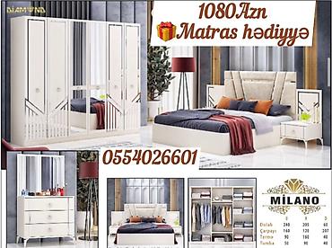 Yataq otağı dəstləri: İkinəfərlik çarpayı, Yeni -da lalafo.az — 44 Yataq otağı dəstləri: İkinəfərlik çarpayı, Yeni — 44