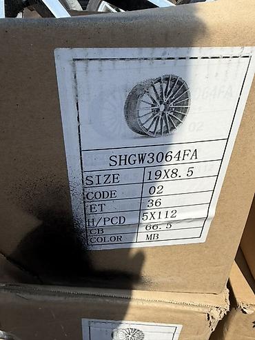 Транспорт: 19" yüngül lehimli disk – SHGW3064FA Texniki göstəricilər: - Ölçü: 19 — 2