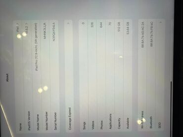 бишкек ноутбуки: Планшет, Apple, память 512 ГБ, 12" - 13", Wi-Fi, Классический цвет - Серебристый
