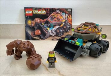 Toys: Podzemni bager Lego sistem 4950. U kompletu po delovima i