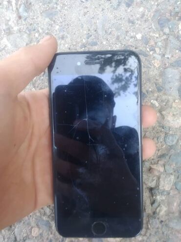 швейные машинки новые: IPhone 7, Колдонулган, 128 ГБ, Jet Black, Каптама, Кабель, 97 %