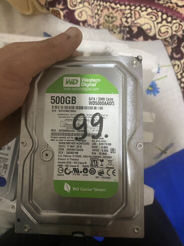 hard disk satilir: Sərt disk (HDD) İşlənmiş