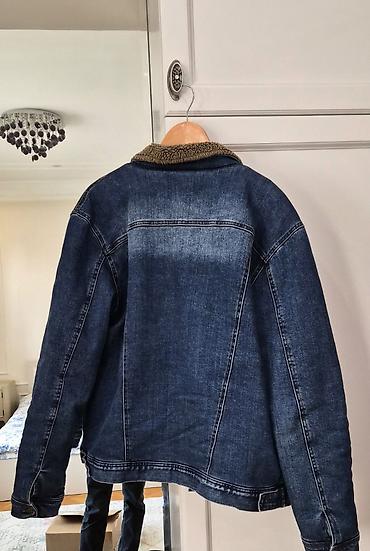 красный страитель: Джинсовая утеплённая куртка Climber B.C. Jeans, размер XL — 3