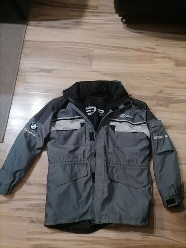 Ostale jakne: Moto jakna – siva, višedžepna, sa logotipima BMW Motorrad, Ducati i — 1