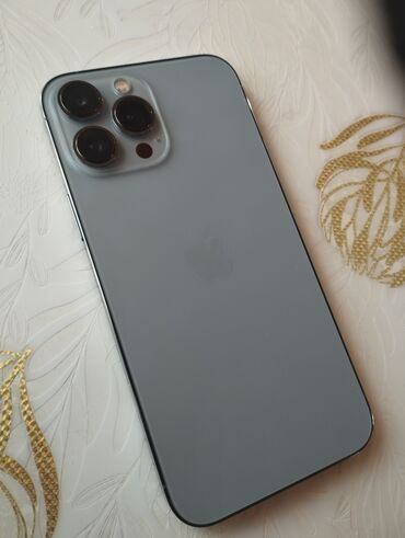 сколько стоит айфон 13 в бишкеке бу: IPhone 13 Pro Max, Колдонулган, 256 ГБ, Sierra Blue, Заряддоочу түзүлүш, 88 %