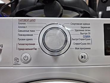 diagnosis: Стиральная машина LG F2J6HG7W с сушкой ЗАГРУЗКА Стирка 7 кг, сушка 4 — 2