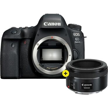 Kamera və aksessuarlar satılır Canon 6D mark ll kamerası üzərində